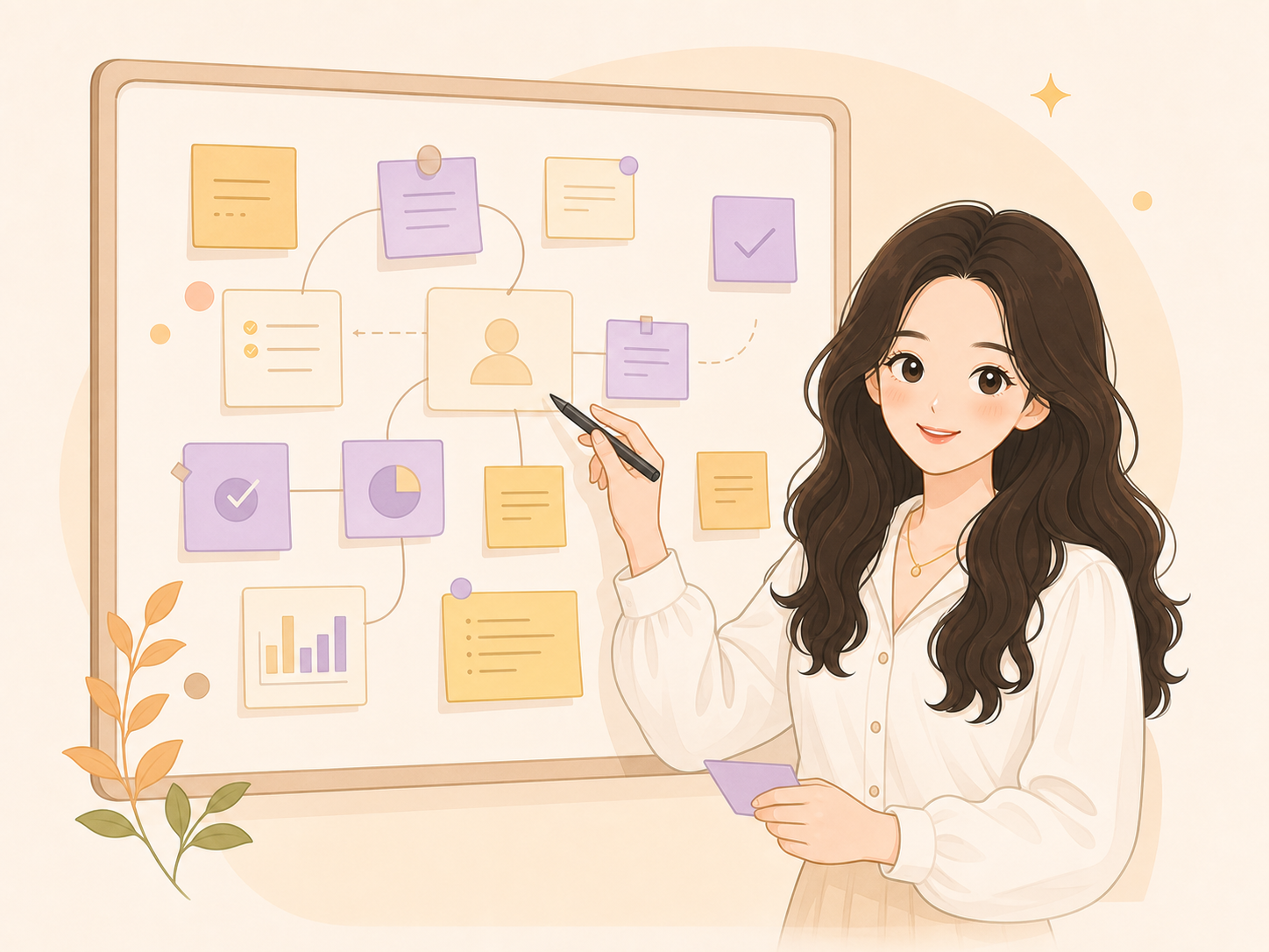 时澄 Q 版形象正在整理能力与项目线索