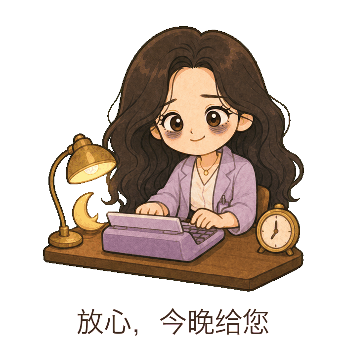 放心，今晚给您