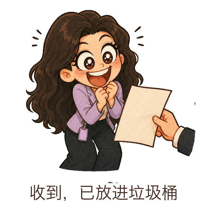收到已放进垃圾桶动态表情
